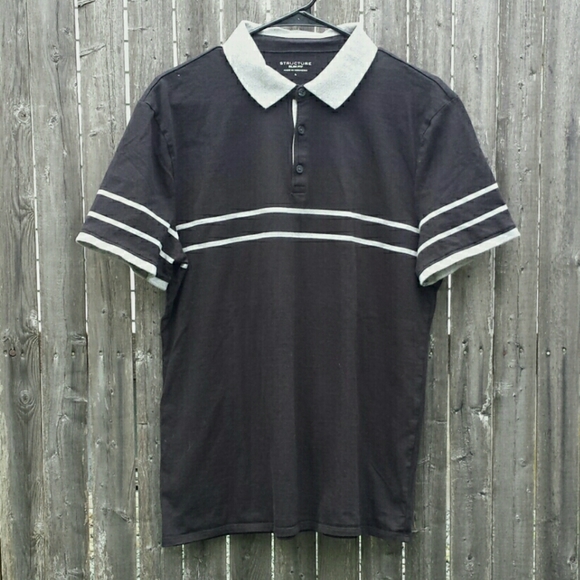 structure slim fit polo